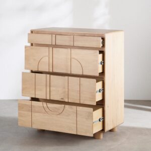 90x110x50cm Holz Braun Maisons du Monde Möbel Schlafzimmermöbel Kommoden