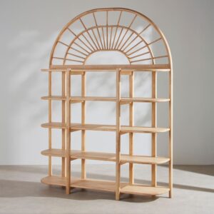 157.5x210x38cm Holz Braun Maisons du Monde Möbel Wohnzimmermöbel Regale