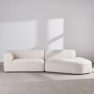 wohnli-moebel-suche-252440 Wohnli Möbelsuche - Asymmetrisches 4/5-Sitzer-Sofa in beigefarbenem Leinenstoff