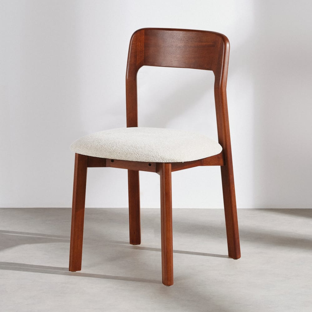 wohnli-moebel-suche-252510 Wohnli Möbelsuche - Stuhl aus dunklem Gummibaumholz und elfenbeinfarbenem Stoff