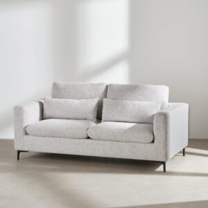 wohnli-moebel-suche-252557-1 180x102x98cm Polyester Grau Maisons du Monde Sofas und Sessel Sofas 2-Sitzer-Sofas & 3-Sitzer-Sofas