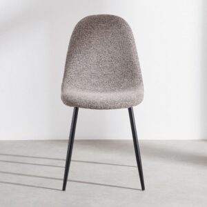 44.5x86.5x54cm Polyester Braun Maisons du Monde Möbel Esszimmermöbel Stühle