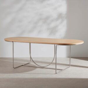 220x75x90cm Holz Beige Maisons du Monde Möbel Esszimmermöbel Esstische