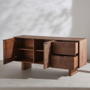 wohnli-moebel-suche-252750-1 165x78x45cm Holz Braun Maisons du Monde Möbel Esszimmermöbel Sideboards, Highboards & niedrige Anrichten