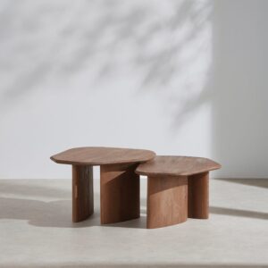 68.5x43x68.5cm Holz Braun Maisons du Monde Möbel Wohnzimmermöbel Couchtische