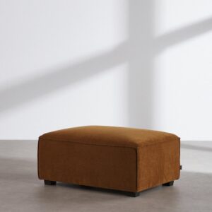 90x40x60cm Polyester Braun Maisons du Monde Sofas und Sessel Sofas Modulare Sofas