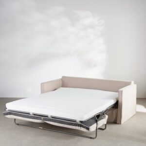 200x91x95cm Polyester Beige Maisons du Monde Sofas und Sessel Sofas Schlafsofas