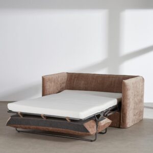 163x84x98cm Polyester Beige Maisons du Monde Sofas und Sessel Sofas Schlafsofas