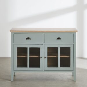 Wohnli Möbelsuche - Zweifarbiges Sideboard mit 2 Türen und 2 Schubladen