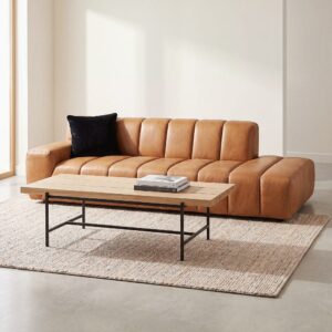 wohnli-moebel-suche-253267 Wohnli Möbelsuche - Couchtisch aus schwarzem Stahl und Eichenholz