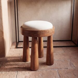 wohnli-moebel-suche-254951 Wohnli Möbelsuche - Hocker aus Mangoholz und ecrufarbener Baumwolle
