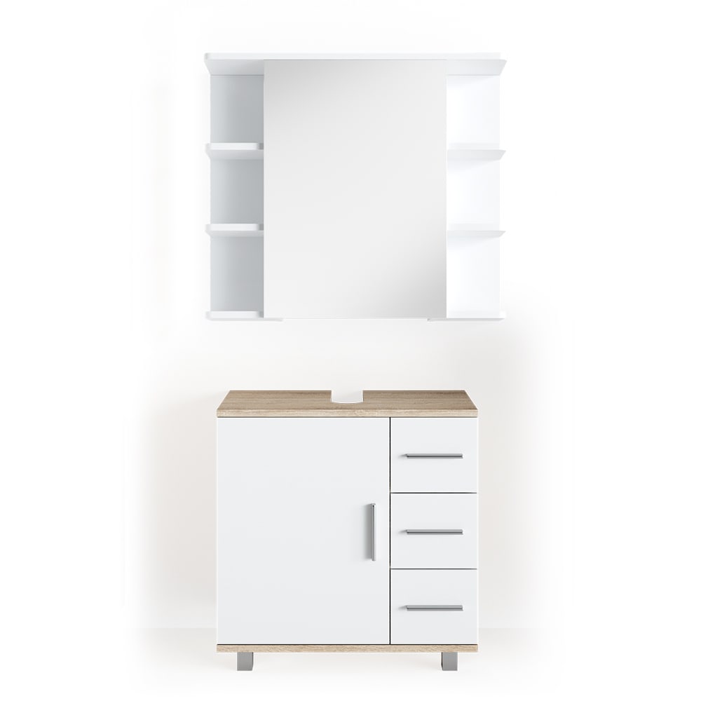 wohnli-moebel-suche-2er-Set-Badmoebel-Set-Sonoma Wohnli Möbelsuche - 2er Set