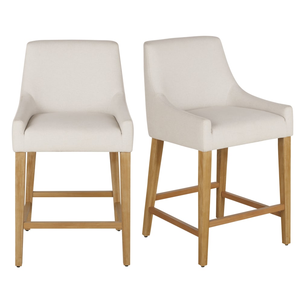 wohnli-moebel-suche-2er-Set-Barstuehle-mit-Holzbeinen-beige Wohnli Möbelsuche - 2er Set Barstühle mit Holzbeinen