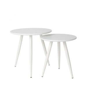 wohnli-moebel-suche-2er-Set-Beistelltische-aus-Holz-weiss Wohnli Möbelsuche - 2er-Set Beistelltische aus Holz