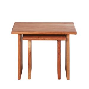 Wohnli Möbelsuche - 2er Set Couchtische aus Akazienholz