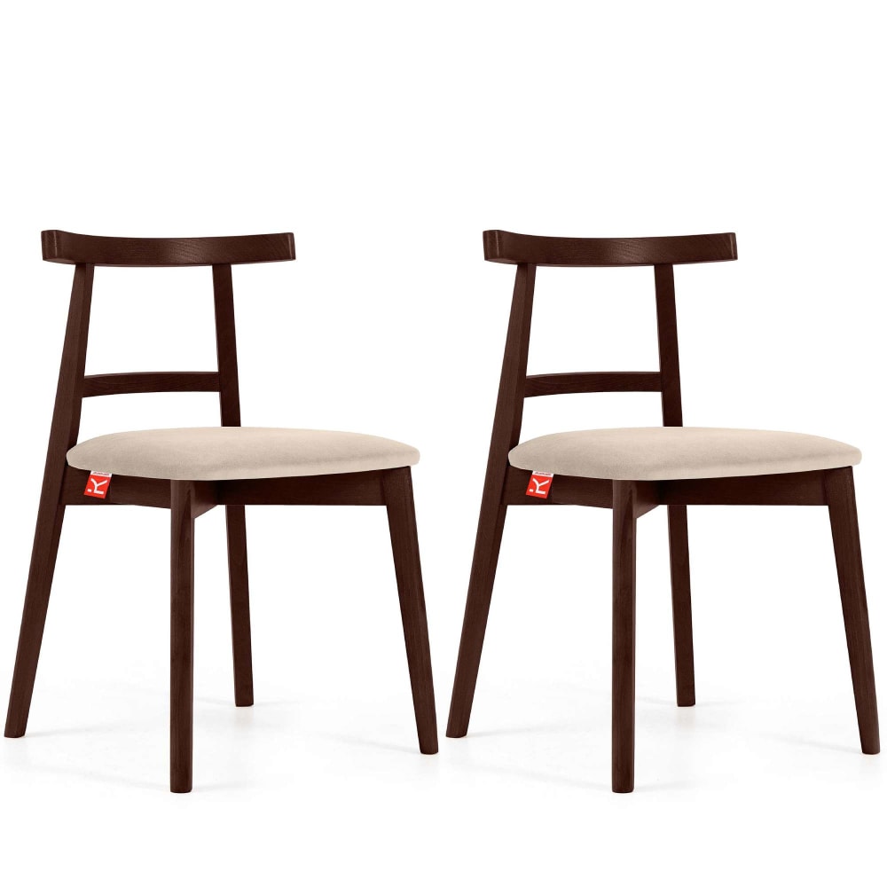 wohnli-moebel-suche-2er-Set-Esszimmerstuehle-Vintage-CremeMahagoni Wohnli Möbelsuche - 2er Set Esszimmerstühle