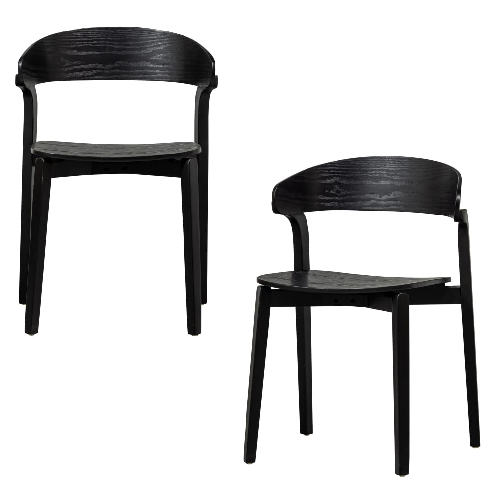 Wohnli Möbelsuche - 2er Set Esszimmerstühle aus Birkenholz