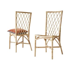 Wohnli Möbelsuche - 2er-Set Stühle aus Rattan