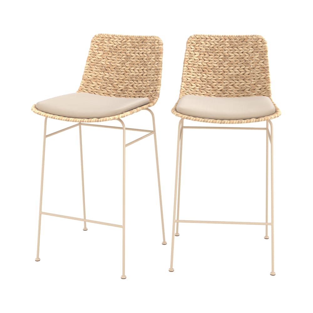 wohnli-moebel-suche-2er-Set-Stuehle-fuer-Kuecheninsel-66-cm-in-Naturmaterial Wohnli Möbelsuche - 2er Set Stühle für Kücheninsel 66 cm in Naturmaterial