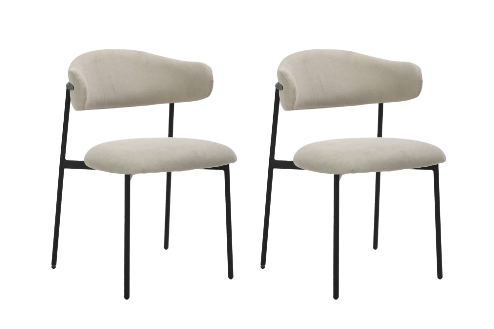 wohnli-moebel-suche-2er-Set-Stuehle-mit-Webstoff-Bezug-taupe Wohnli Möbelsuche - 2er Set Stühle mit Webstoff Bezug