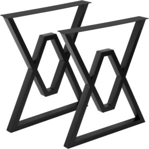 Wohnli Möbelsuche - 2er Set Tischgestelle aus Metall