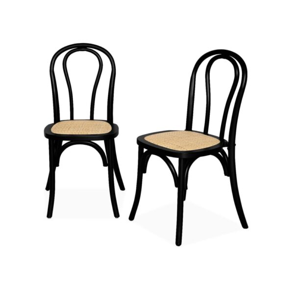 wohnli-moebel-suche-2er-Set-abgerundete-Holz-und-Rattanstuehle-schwarz Wohnli Möbelsuche - 2er Set abgerundete Holz- und Rattanstühle schwarz