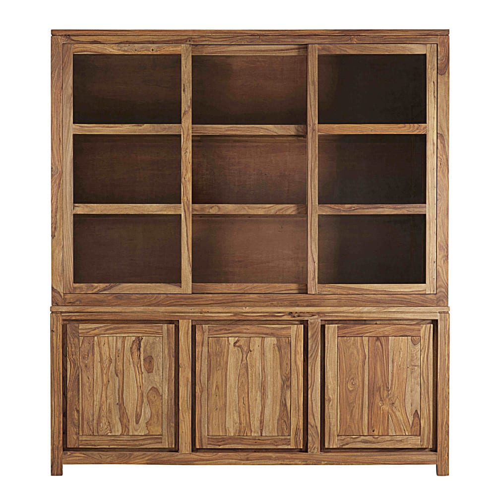 Wohnli Möbelsuche - 3-türige Anrichte aus massivem Sheesham-Holz