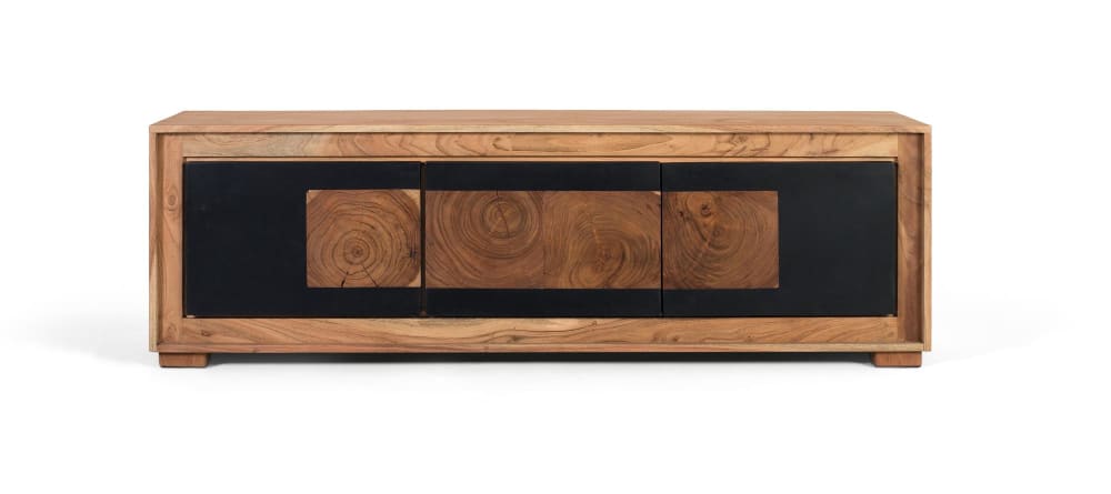 wohnli-moebel-suche-3-tueriger-TV-Schrank-aus-Mangoholz Wohnli Möbelsuche - 3-türiger TV-Schrank aus Mangoholz.