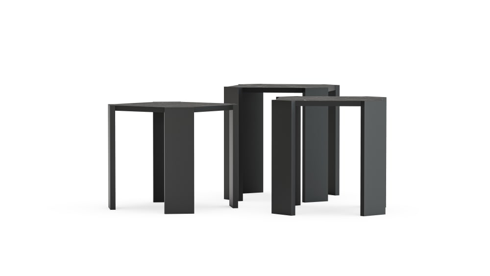 wohnli-moebel-suche-3er-Set-Beistelltische-Schwarzer-Marmor-45-x-45-x-41-cm Wohnli Möbelsuche - 3er-Set Beistelltische