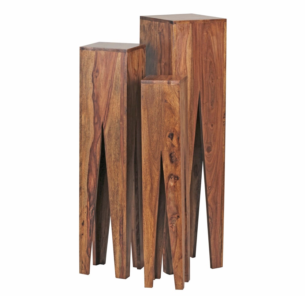 wohnli-moebel-suche-3er-Set-Satztische-aus-Sheesham-Massivholz-Braun Wohnli Möbelsuche - 3er Set Satztische aus Sheesham Massivholz