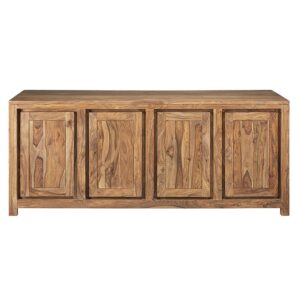 Wohnli Möbelsuche - 4-türiges Buffet aus massivem Sheesham-Holz