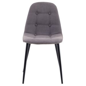 Wohnli Möbelsuche - 4er-Set Esszimmerstühle mit Metallfüßen