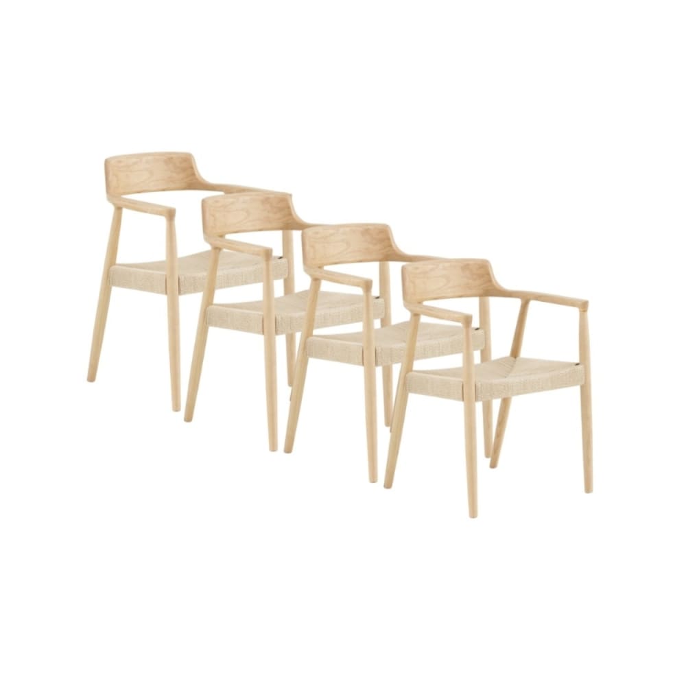 wohnli-moebel-suche-4er-Set-Sessel-aus-Toonholz Wohnli Möbelsuche - 4er-Set Sessel aus Toonholz