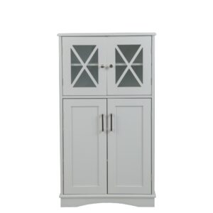 Wohnli Möbelsuche - 5-stöckiger Badezimmerschrank MDF 60 × 30 × 108cm