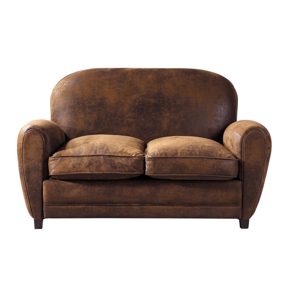 Wohnli Möbelsuche - Clubsofa 2-Sitzer aus Microsuede