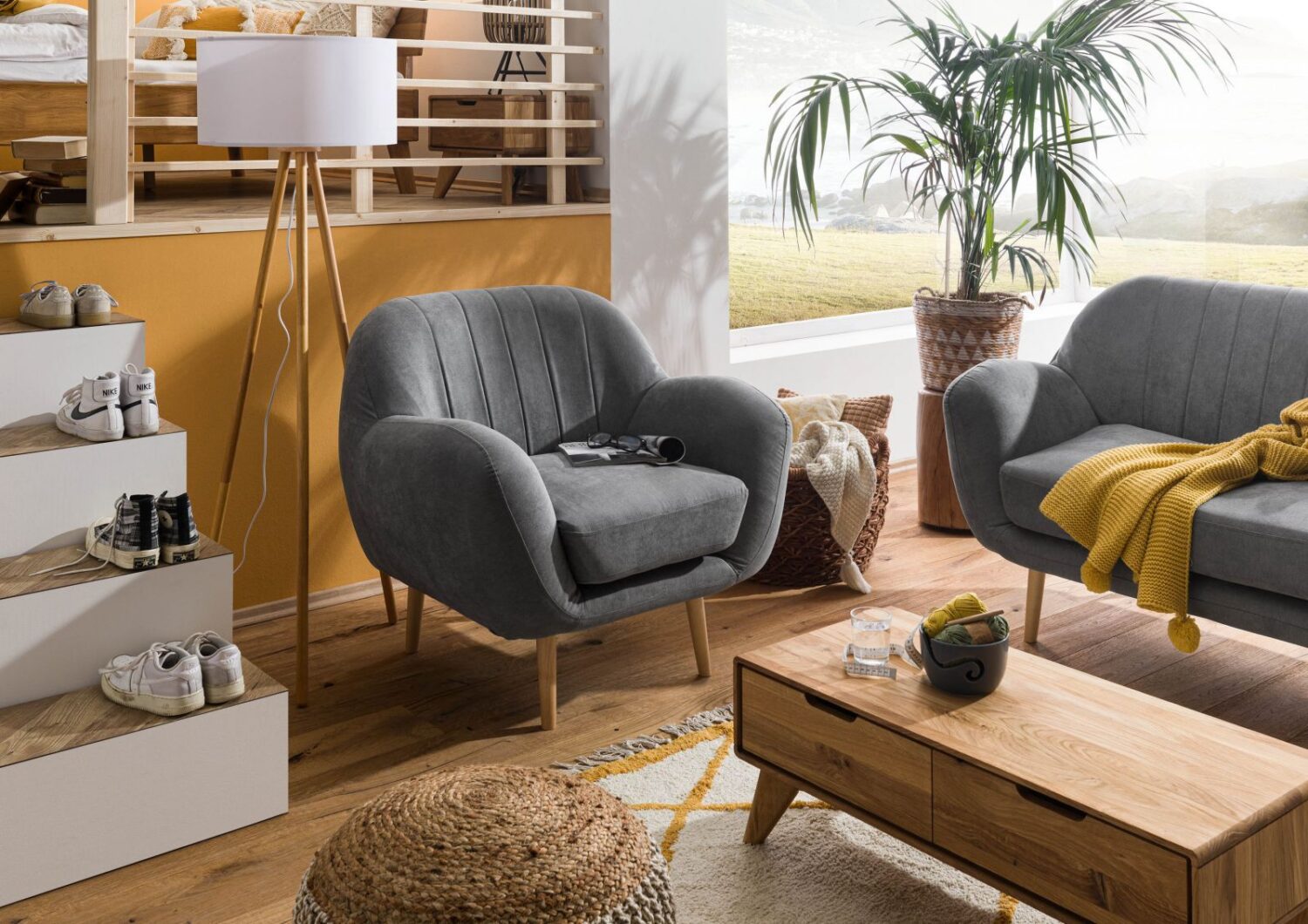 wohnli-moebel-suche-68-920-100-0188 Wohnli Möbelsuche - Sessel 96x85x88  grau HOLMA