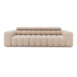 wohnli-moebel-suche-68-920-100-0220 Wohnli Möbelsuche - Sofa 3-Sitzer Chenille 289x113x78 beige KONSTANTIN