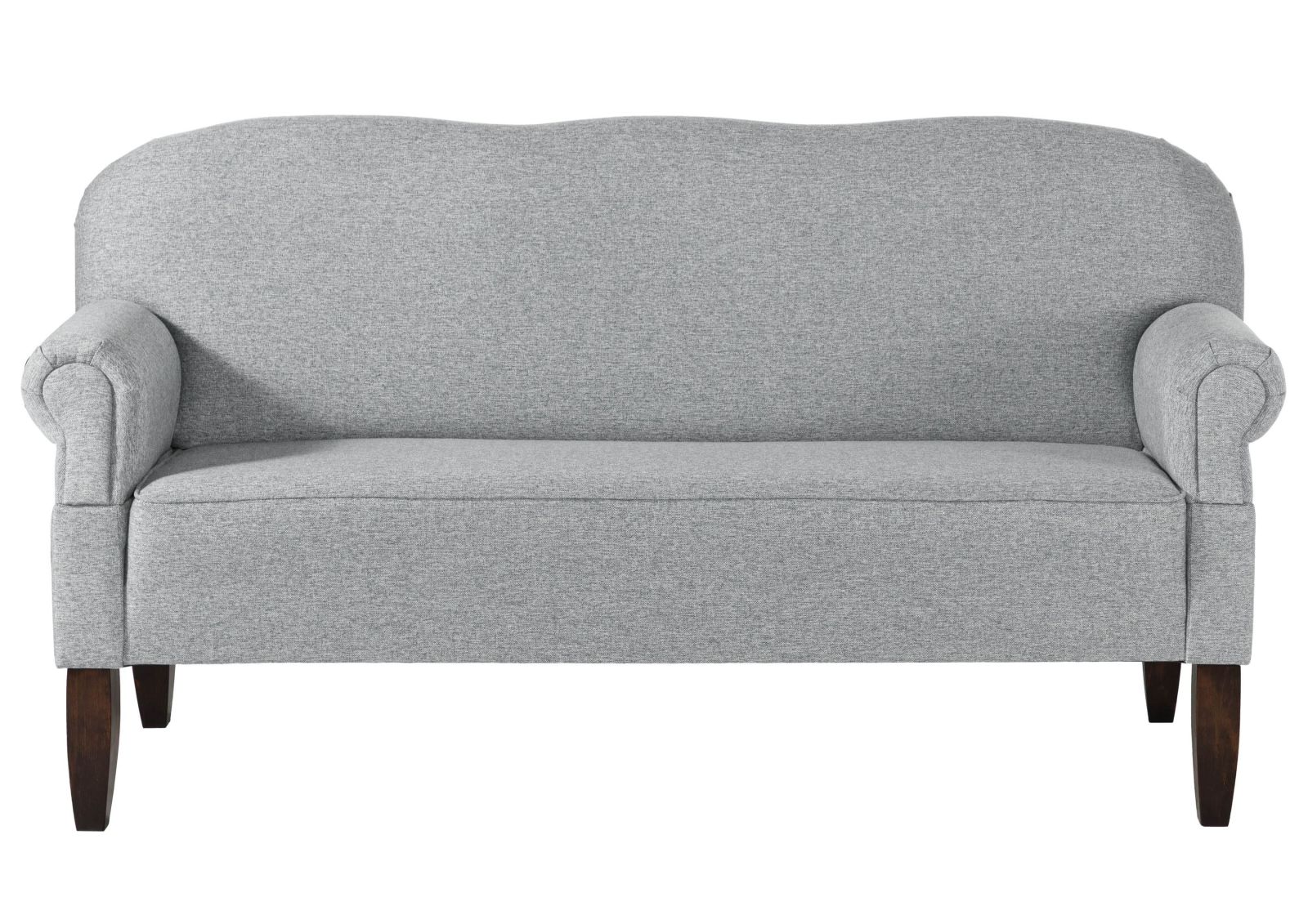 Wohnli Möbelsuche - Küchensofa Webstoff 188x78x97 grau EDINBURGH