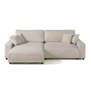 wohnli-moebel-suche-68-920-100-0235 Wohnli Möbelsuche - Ecksofa Samt 234x170x78 beige SOFIA