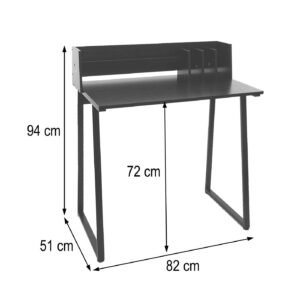 KONSOLENTISCH eckig Schwarz Metall MCW Möbel > Kommoden & Schubladenschränke > Konsolentische Schwarz