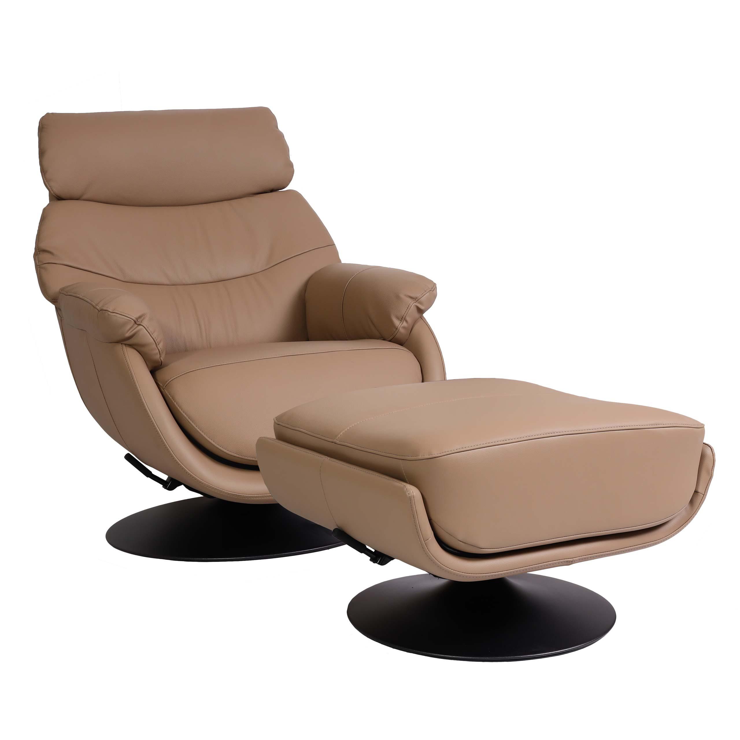wohnli-moebel-suche-800000414919 Wohnli Möbelsuche - RELAXSESSEL MIT HOCKER taupe