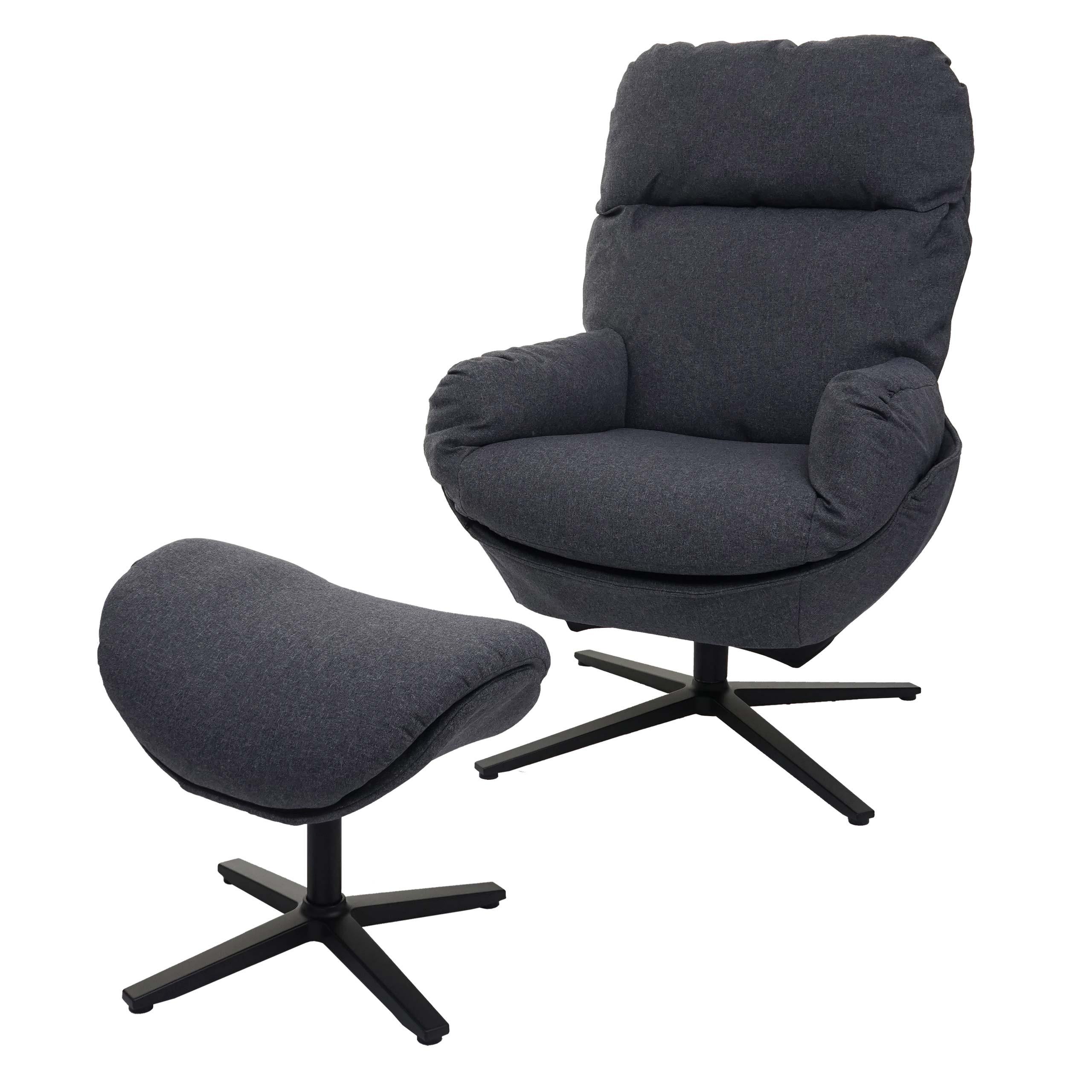 wohnli-moebel-suche-800000414967 Wohnli Möbelsuche - RELAXSESSEL + HOCKER Grau
