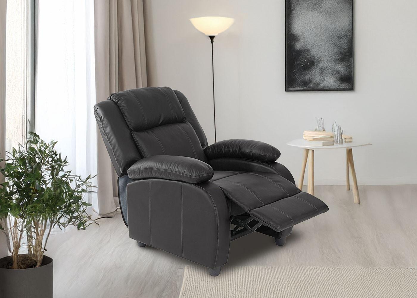 wohnli-moebel-suche-800000415000-1 RELAXSESSEL Schwarz Textil MCW Möbel > Sessel > Polstersessel Schwarz