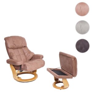 RELAXSESSEL XXL Braun Textil MCA Möbel > Sessel > Relaxsessel Braun