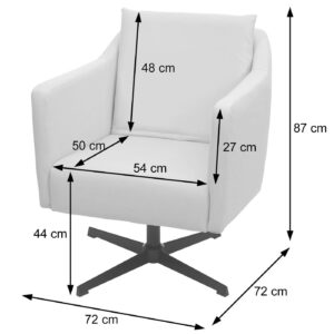 wohnli-moebel-suche-800000415013-1 RELAXSESSEL H93B Schwarz Textil MCW Möbel > Sessel > Polstersessel Schwarz