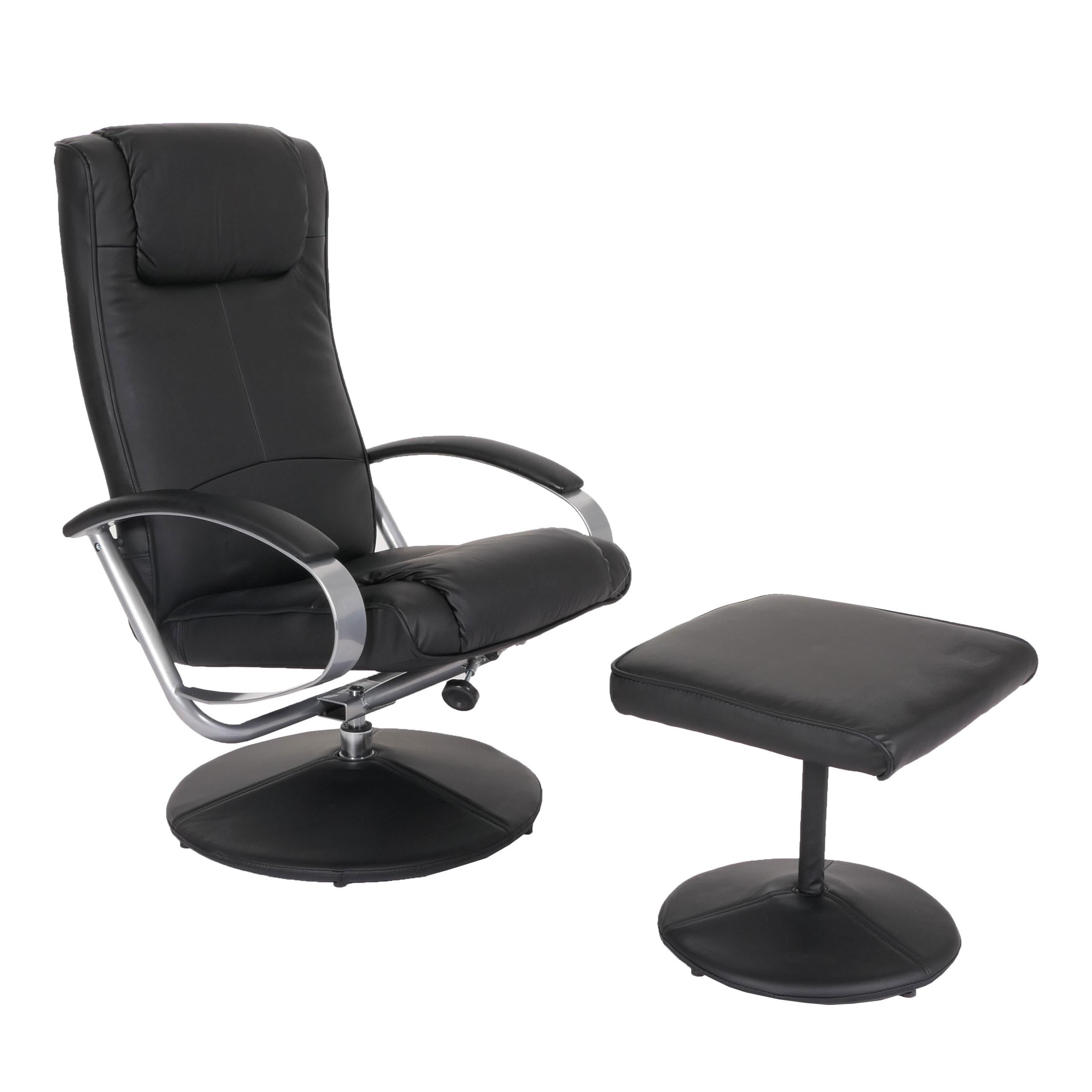 wohnli-moebel-suche-800000415016 Wohnli Möbelsuche - RELAXSESSEL MIT HOCKER Schwarz