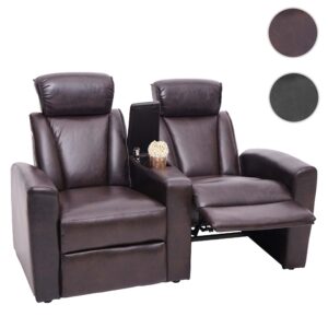 RELAXSESSEL Braun Textil MCW Möbel > Sessel > Relaxsessel Braun