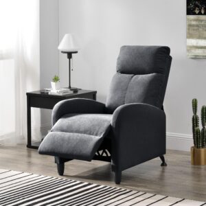 POLSTERSESSEL Bregenz Textil Grau Textil [en.casa] Möbel > Sessel > Polstersessel Grau