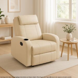 RELAXSESSEL Beige Textil MCW Möbel > Sessel > Relaxsessel Beige