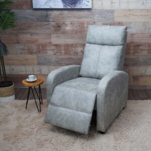 wohnli-moebel-suche-800000415128-1 RELAXSESSEL Hellgrau Textil MCW Möbel > Sessel > Polstersessel Grau